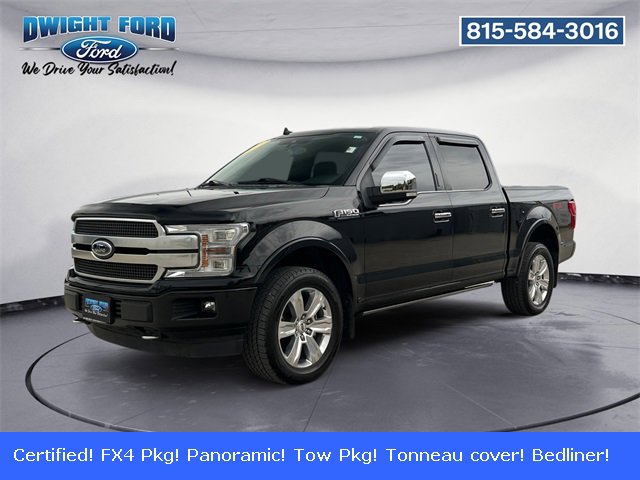 Certified 2019 Ford F150 Platinum w/ Equipment Group 701A Luxury