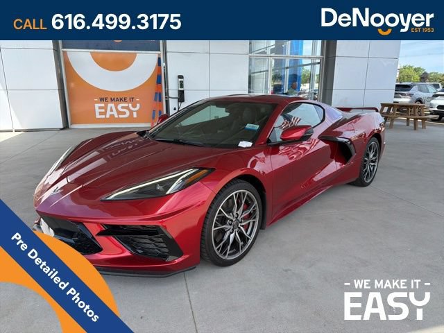 Used 2023 Chevrolet Corvette Stingray Premium Cpe w/ Z51 Performance Package RWD image 1