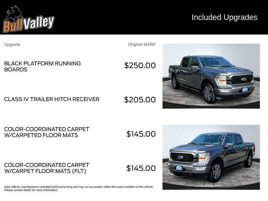 Certified 2021 Ford F150 XL w/ STX Appearance Package AWD/4WD image 12