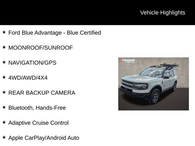 Certified 2021 Ford Bronco Sport Badlands w/ Badlands Package AWD/4WD video 2