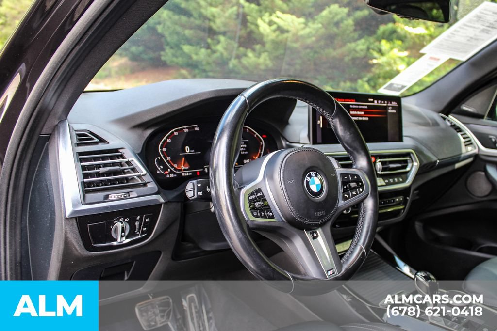 Used 2023 BMW X3 xDrive30i w/ M Sport Package AWD/4WD image 22