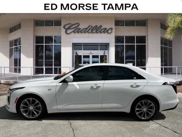 New 2025 Cadillac CT4 Sport w/ Climate Package RWD image 2