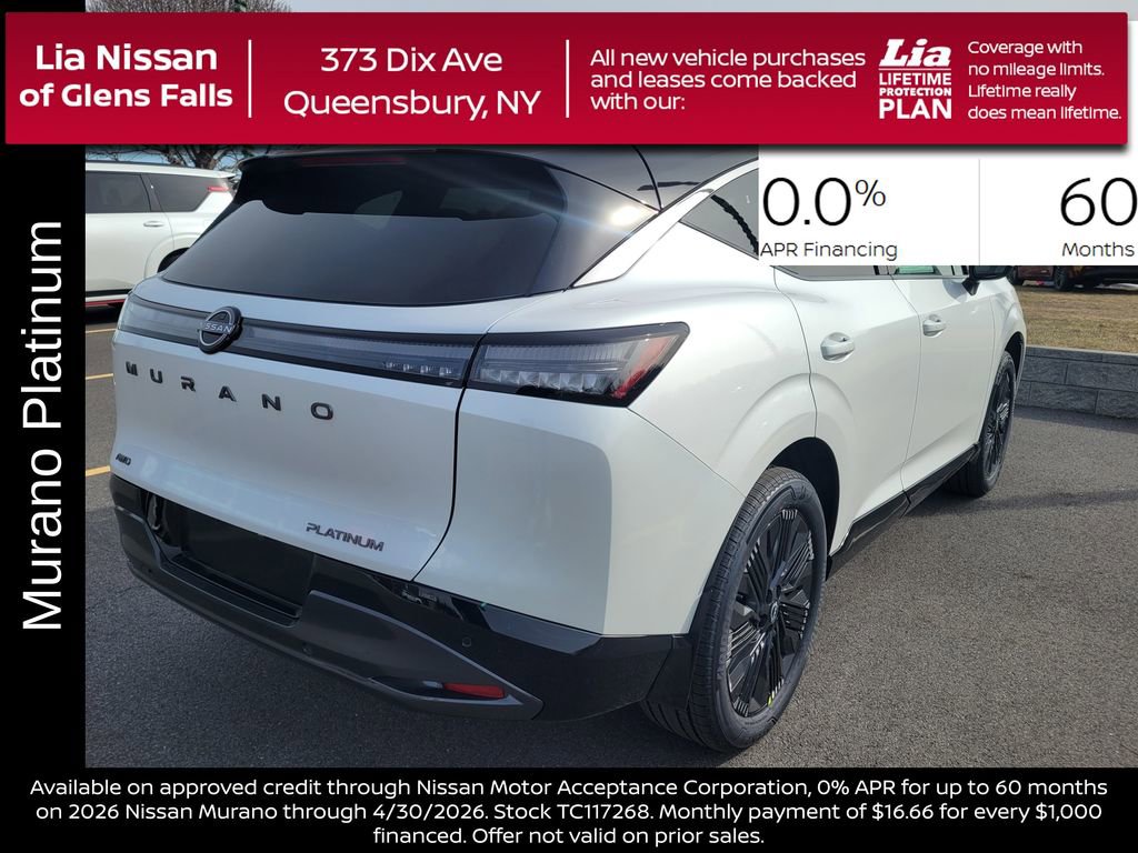 New 2026 Nissan Murano Platinum image 3