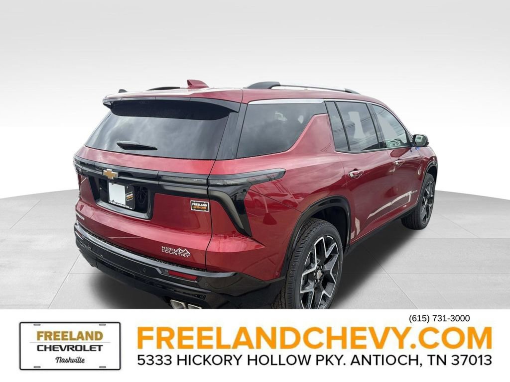 New 2026 Chevrolet Traverse High Country w/ LPO, Floor Liner Package video 3
