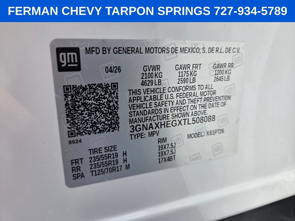 New 2026 Chevrolet Equinox LT w/ Safety and Technology Package FWD image 21