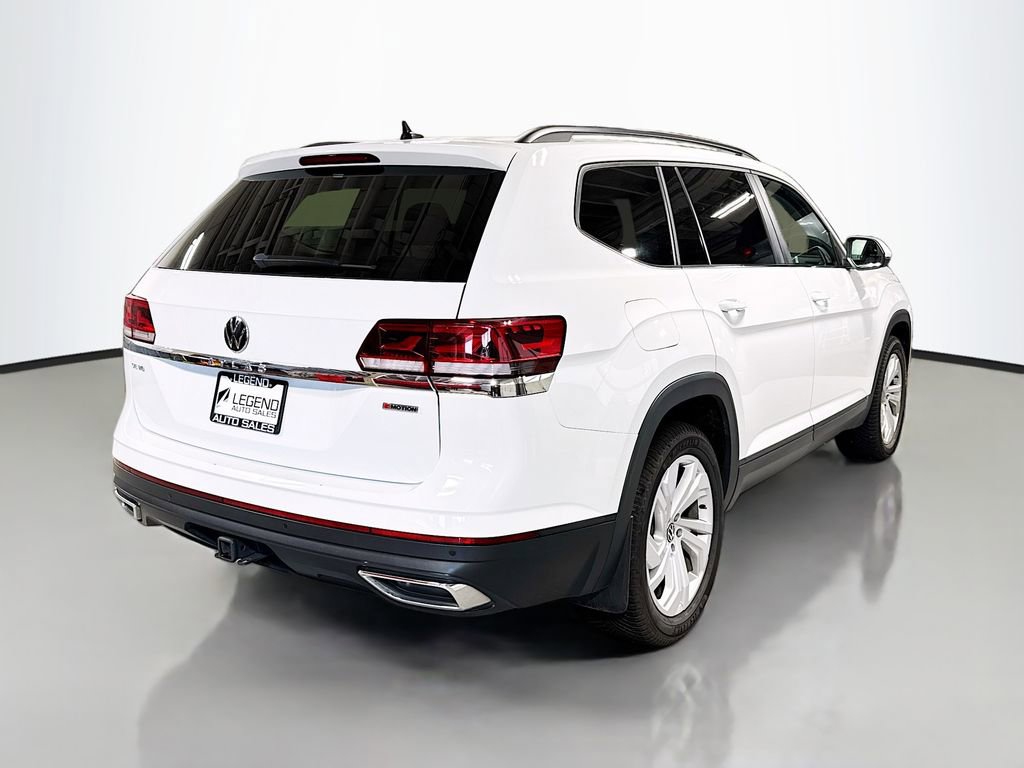 Used 2021 Volkswagen Atlas SE w/ Towing Package AWD/4WD image 7
