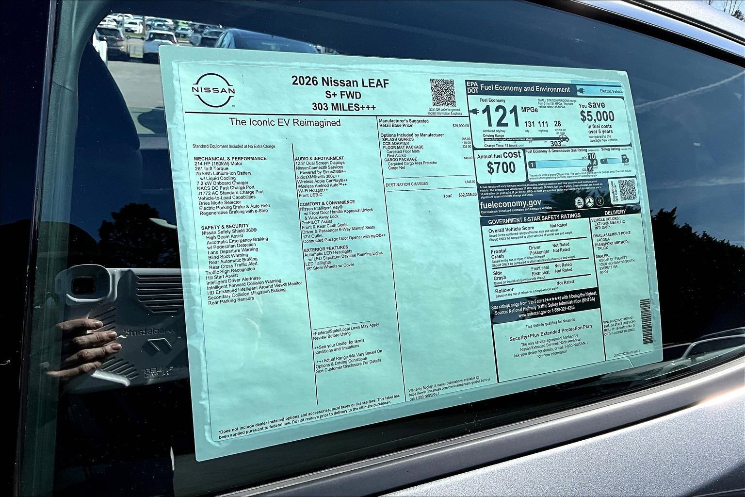 New 2026 Nissan Leaf FWD image 14