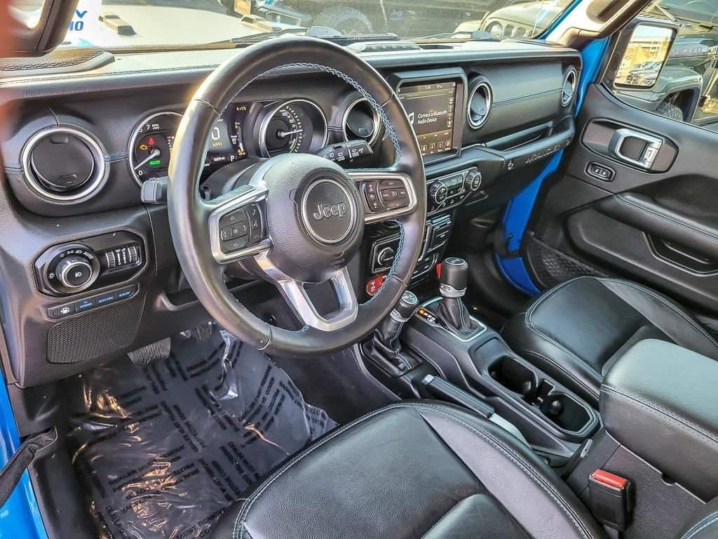 Used 2021 Jeep Wrangler Unlimited Rubicon 4xe w/ Steel Bumper Group image 9