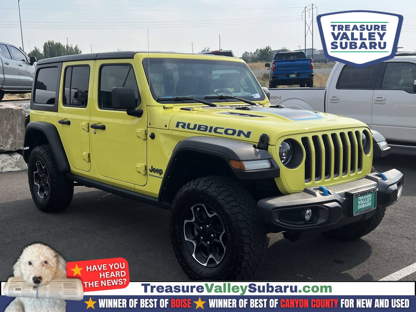 Used 2023 Jeep Wrangler Unlimited Rubicon 4xe w/ Cold Weather Group