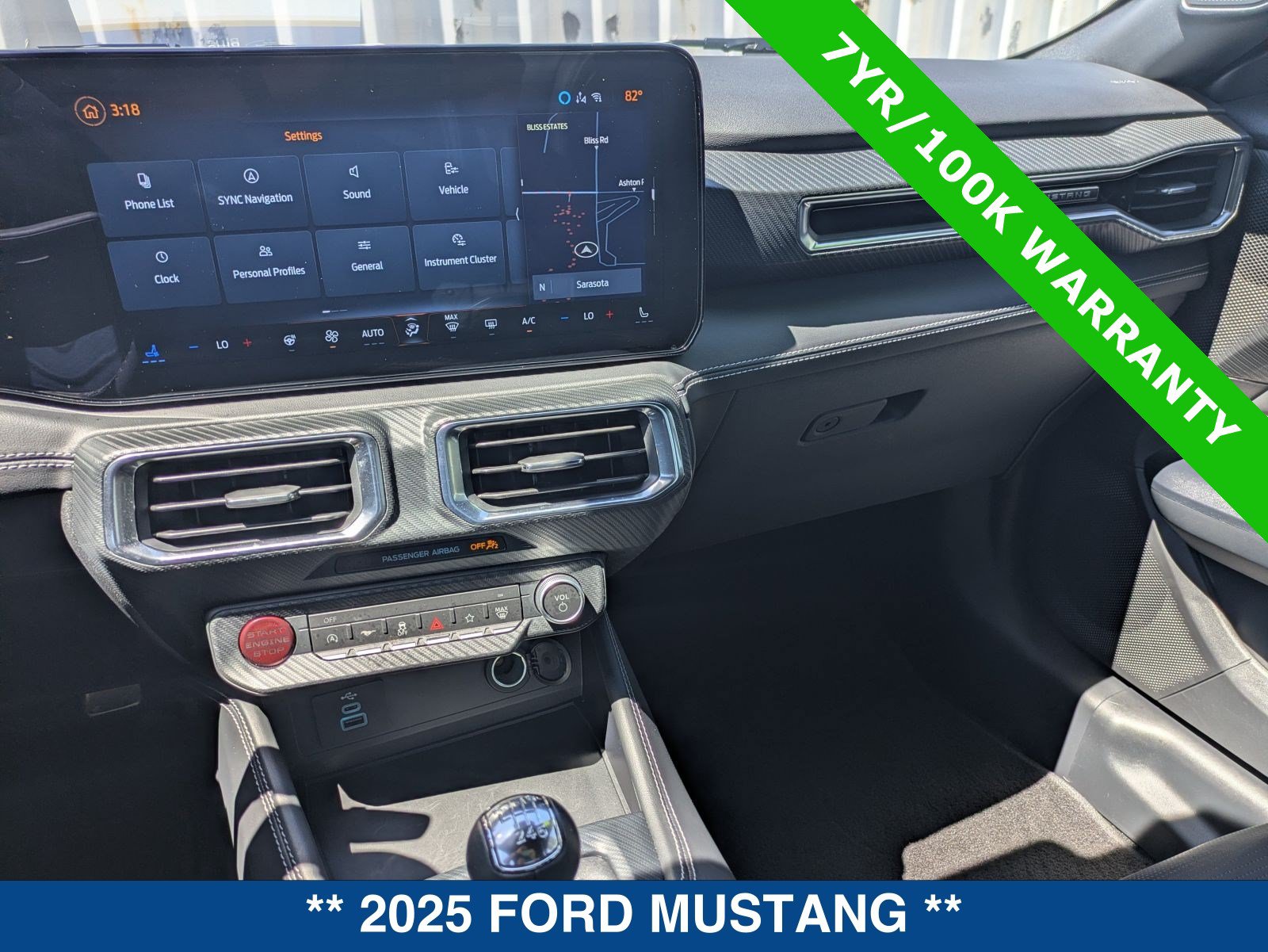 Certified 2025 Ford Mustang GT Premium w/ GT Performance Package RWD image 23