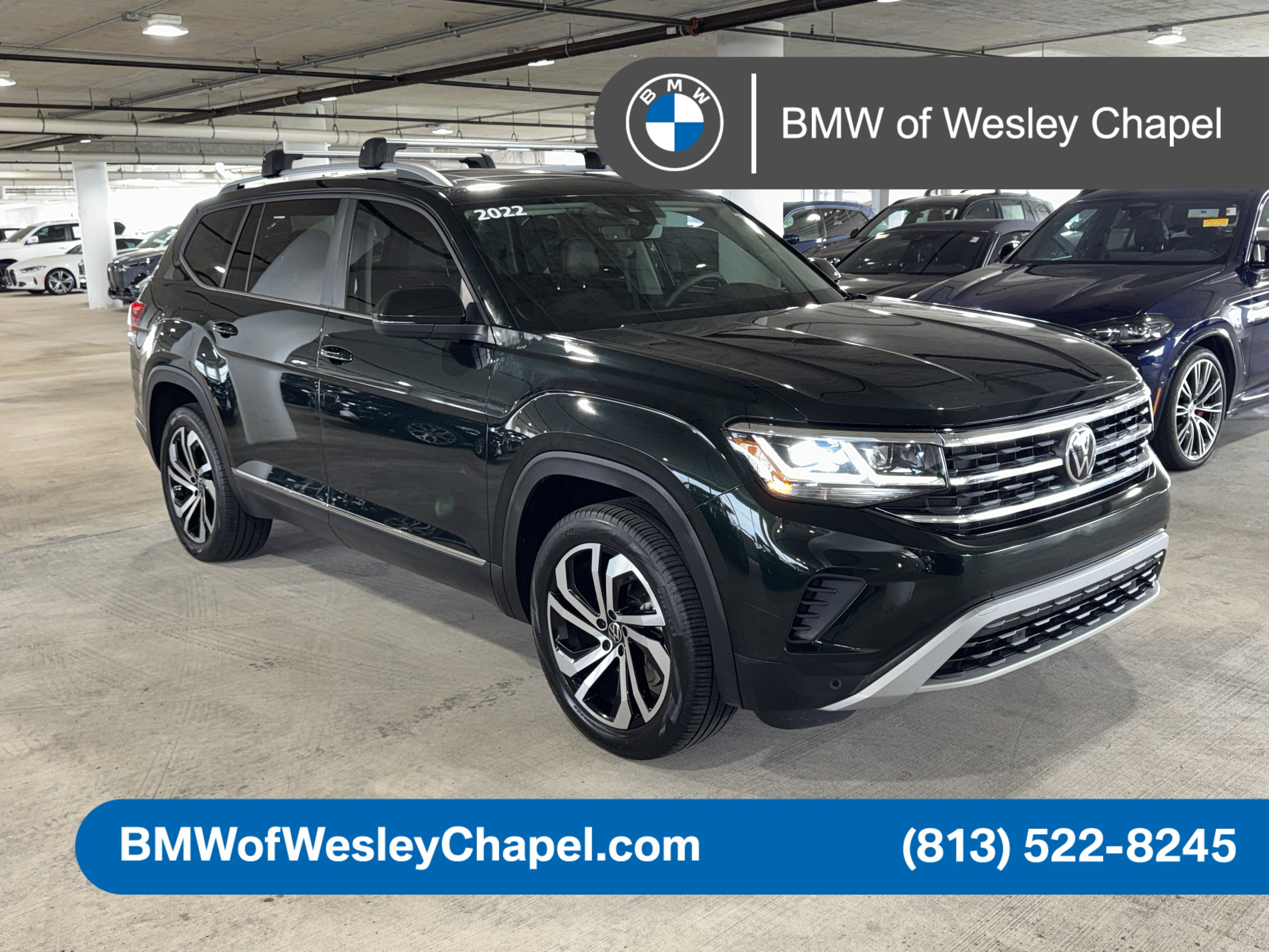 Used 2022 Volkswagen Atlas SEL AWD/4WD image 1