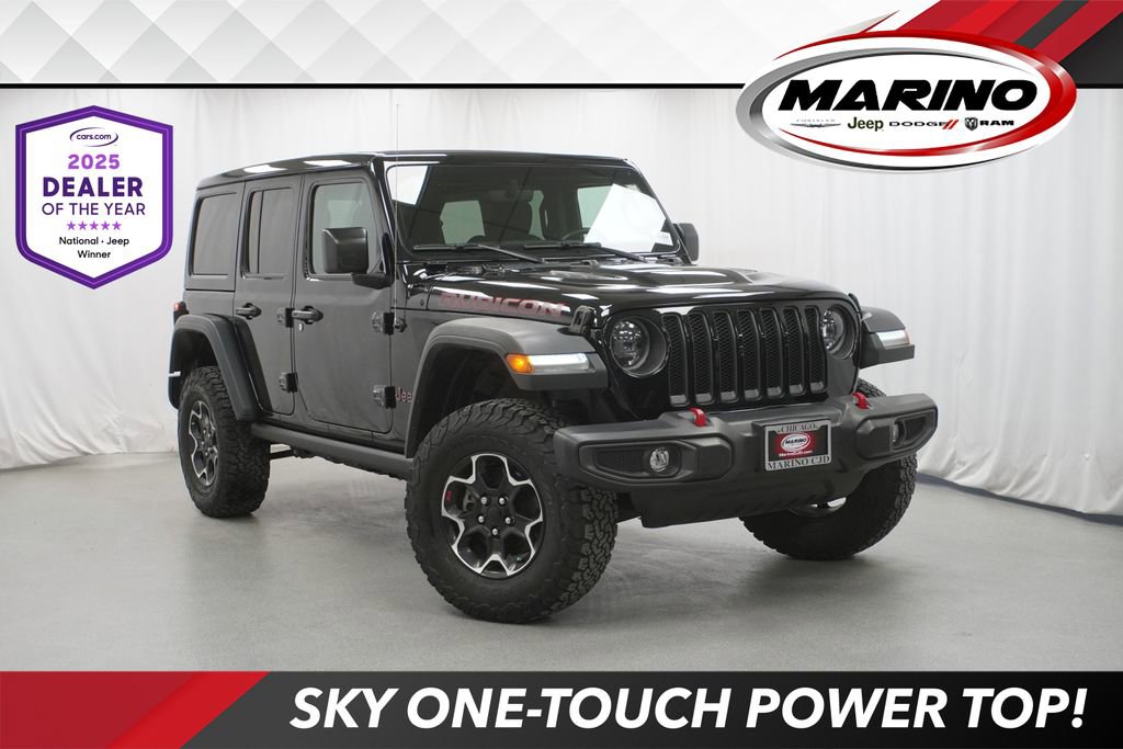 Certified 2023 Jeep Wrangler Unlimited Rubicon w/ LED Lighting Group