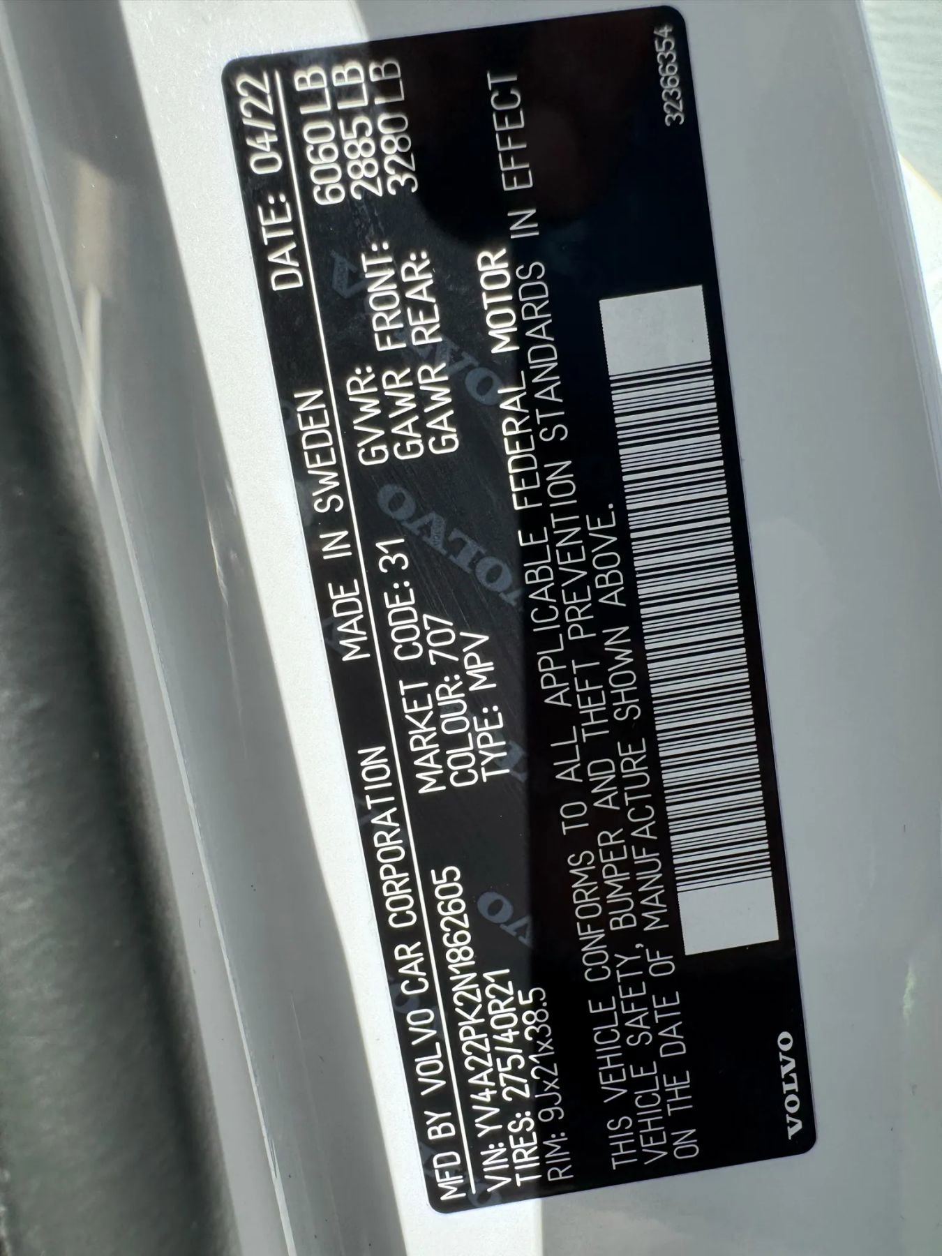 Used 2022 Volvo XC90 T6 Momentum w/ Advanced Package image 57