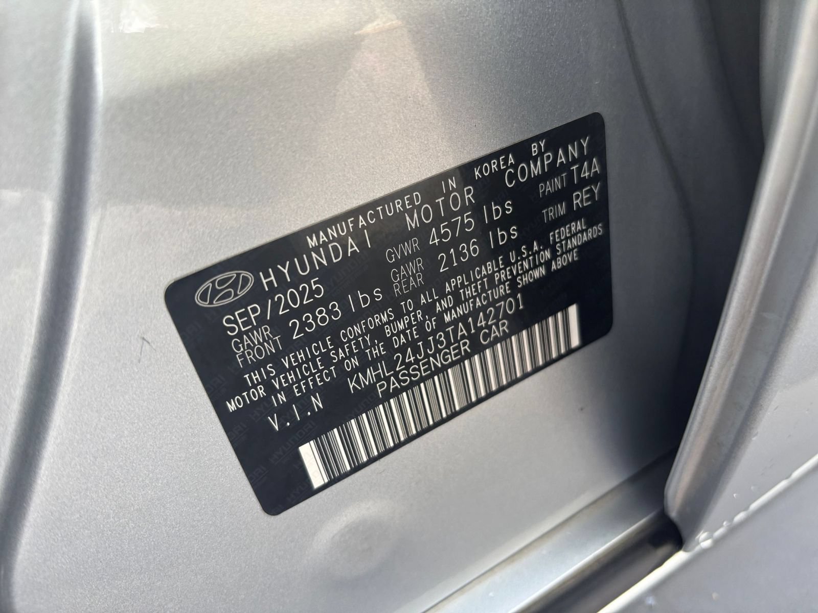 Used 2026 Hyundai Sonata Blue FWD image 23