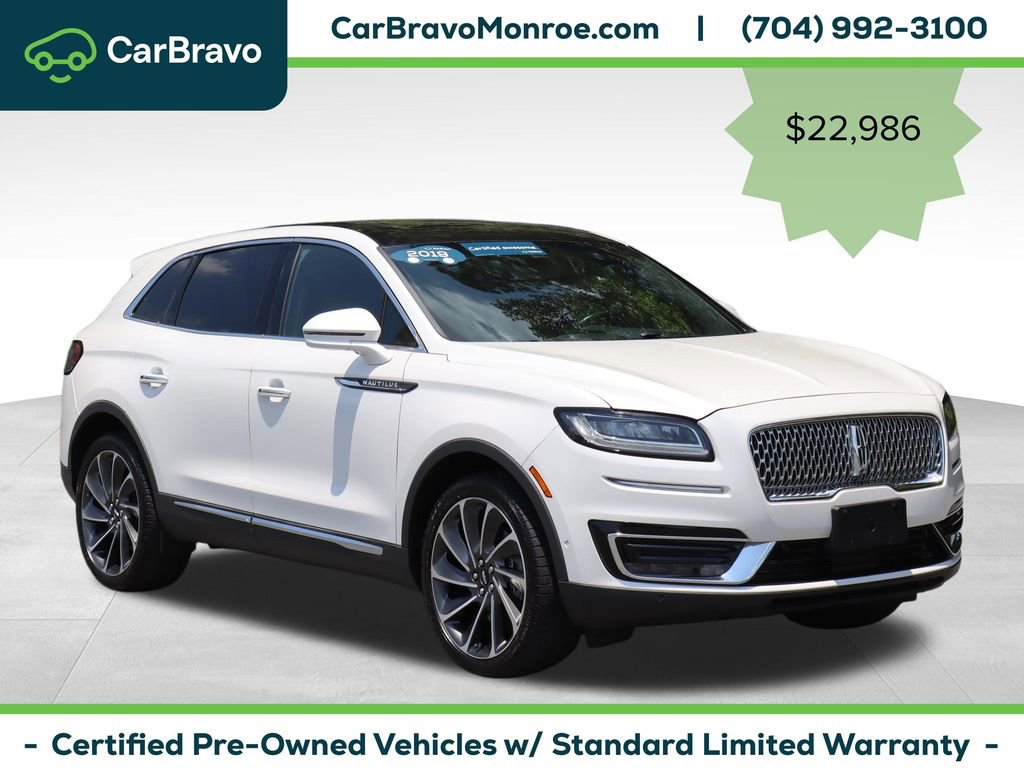 Used 2019 Lincoln Nautilus Reserve AWD/4WD image 9