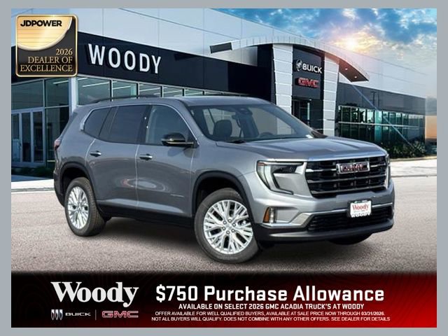 New 2026 GMC Acadia Elevation w/ Elevation Premium Package AWD/4WD image 1