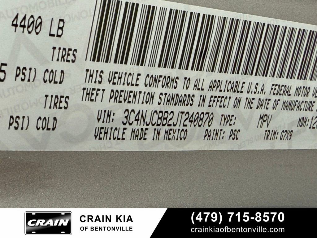 Used 2018 Jeep Compass Latitude w/ Popular Equipment Group image 35