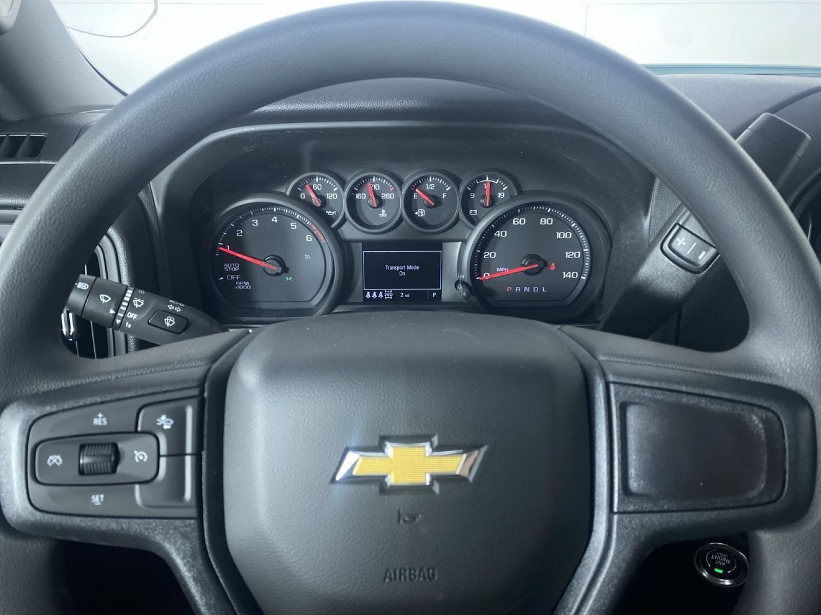New 2026 Chevrolet Silverado 1500 Custom w/ Turbomax Blackout Package AWD/4WD image 3