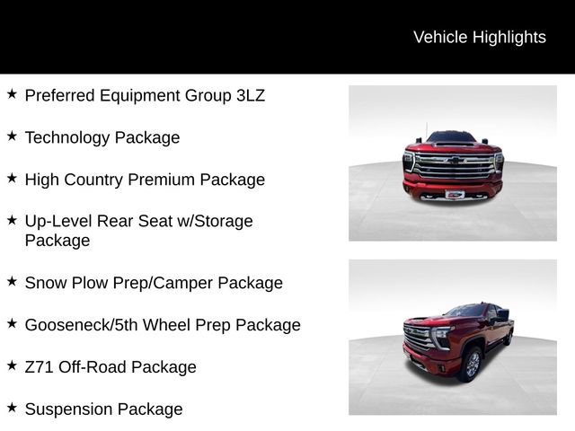 Certified 2024 Chevrolet Silverado 2500 High Country w/ High Country Premium Package AWD/4WD image 13