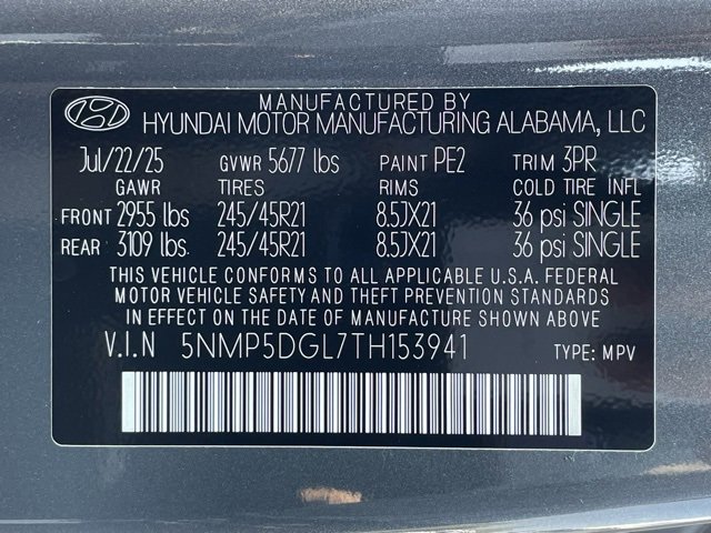 New 2026 Hyundai Santa Fe Calligraphy image 40