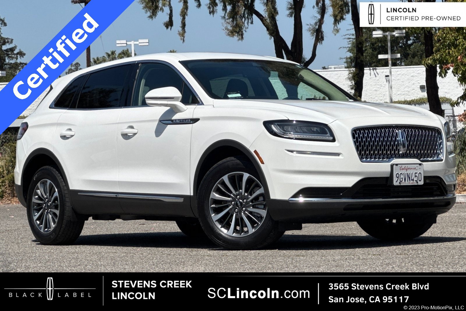 Certified 2023 Lincoln Nautilus AWD