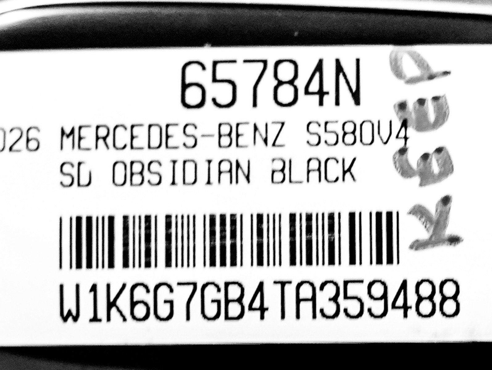 New 2026 Mercedes-Benz S 580 4MATIC Sedan image 25