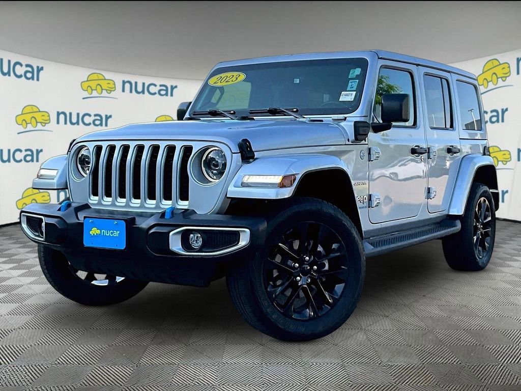 Used 2023 Jeep Wrangler Unlimited Sahara w/ Cold Weather Group AWD/4WD image 3