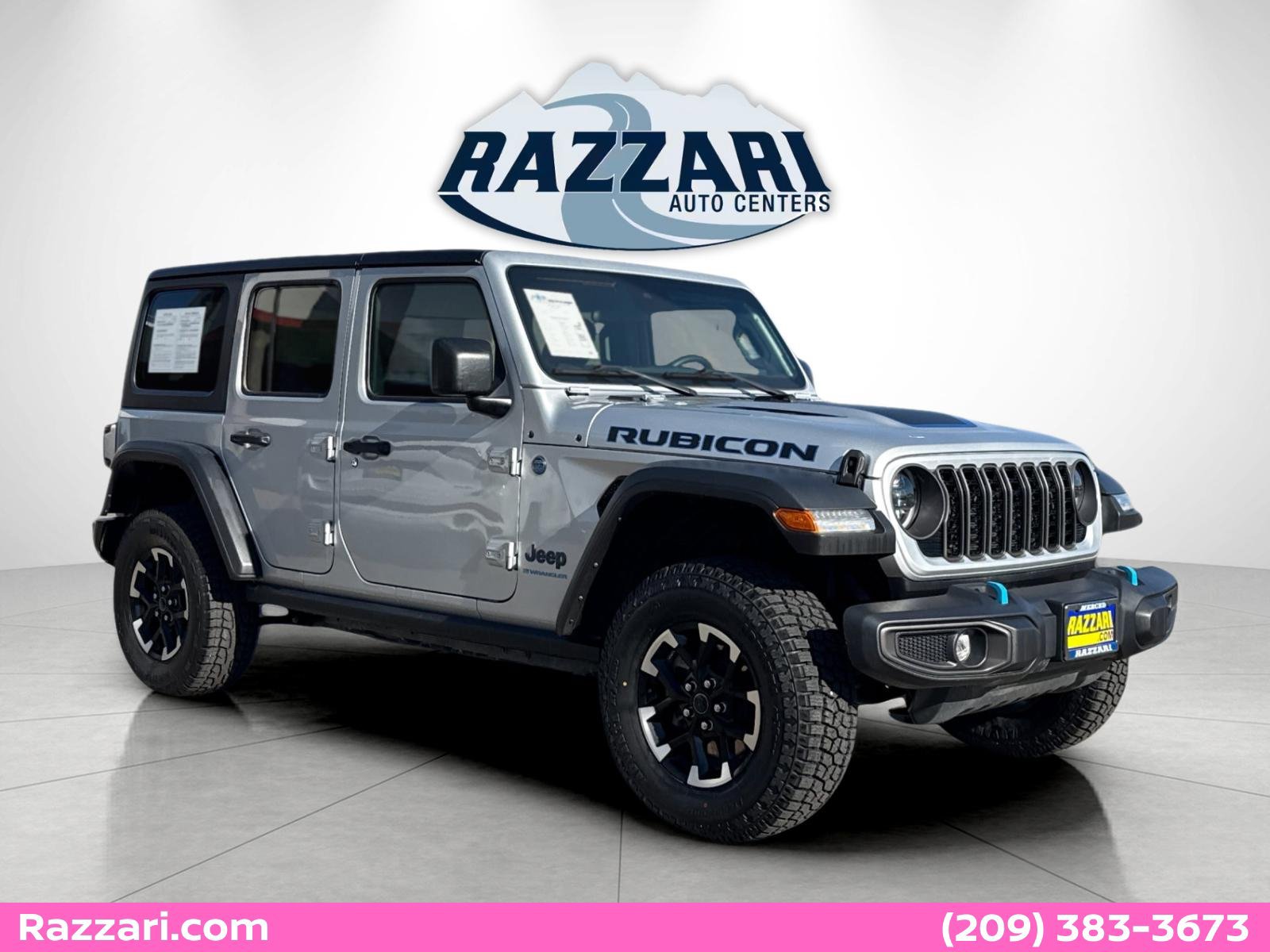 Used 2024 Jeep Wrangler Unlimited Rubicon 4xe AWD/4WD image 1