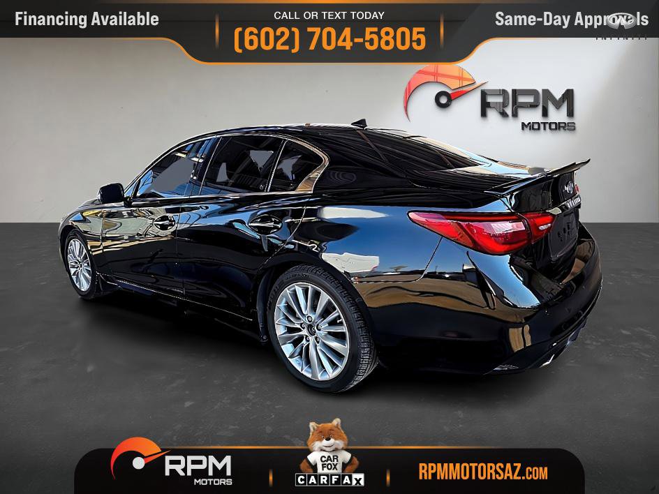 Used 2021 INFINITI Q50 Luxe image 4