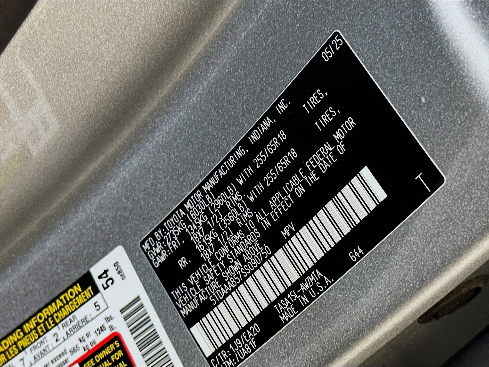 Used 2025 Toyota Grand Highlander AWD image 12