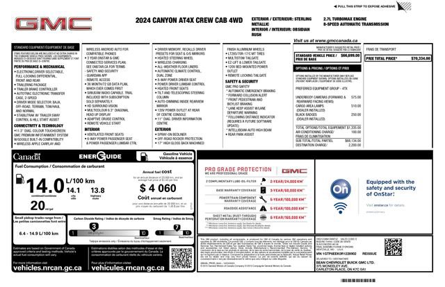 Used 2024 GMC Canyon AT4X video 3