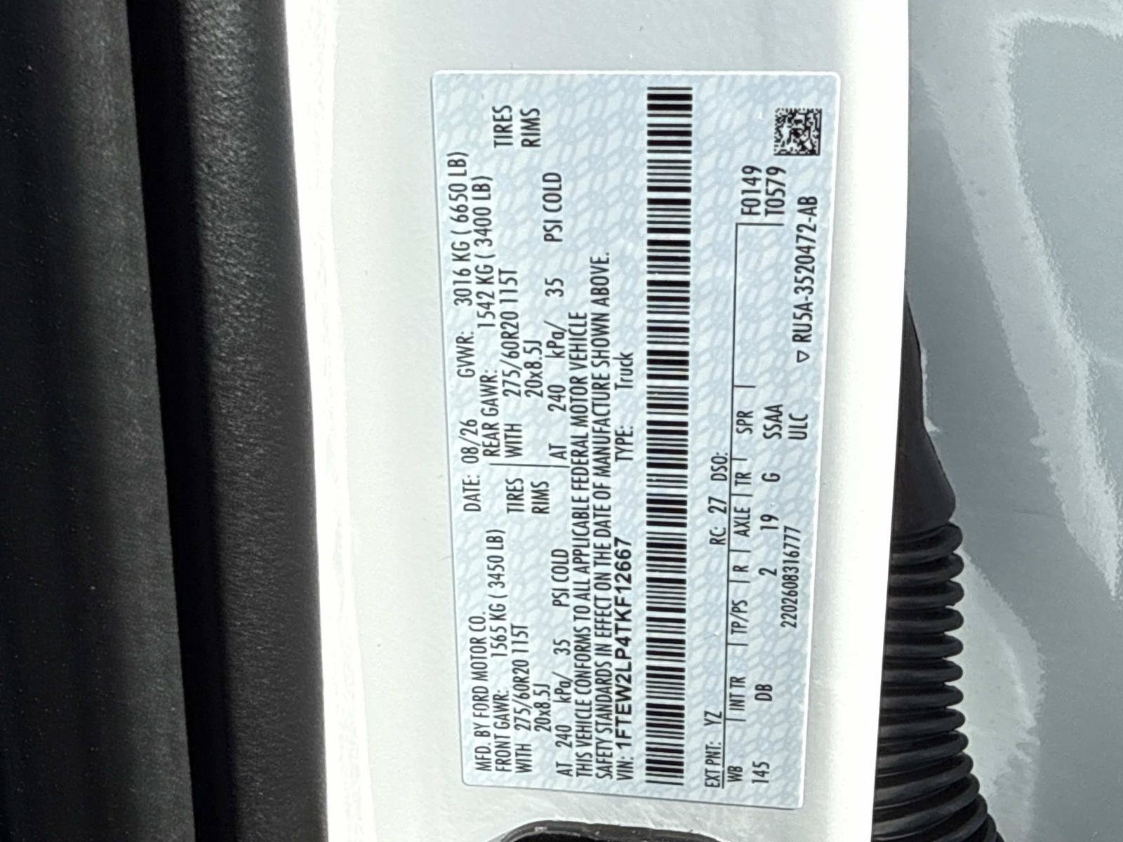 New 2026 Ford F150 STX AWD/4WD image 21