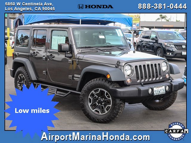Used 2018 Jeep Wrangler Unlimited Sport
