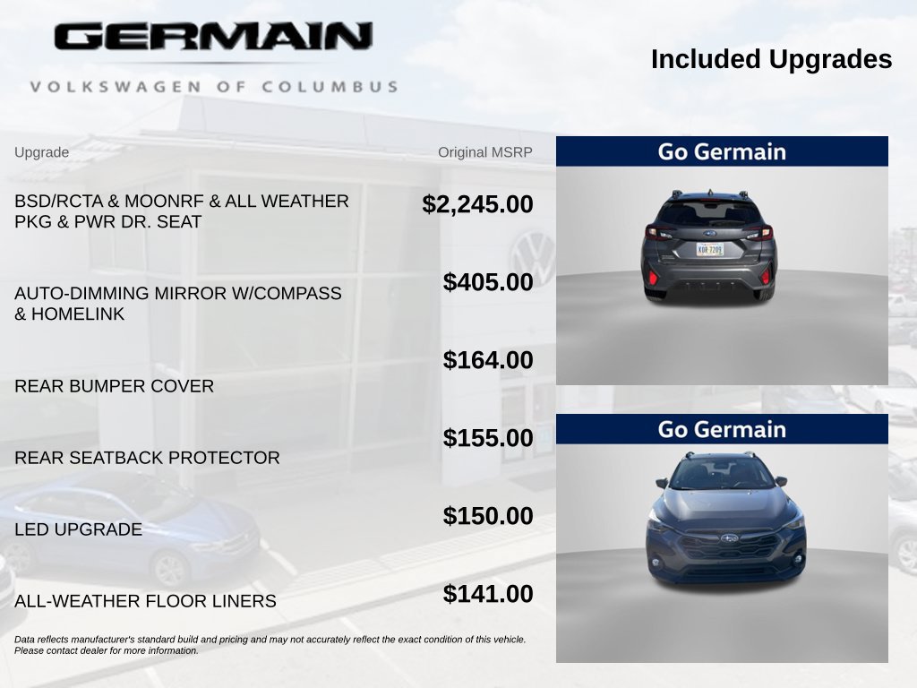 Used 2024 Subaru Crosstrek 2.0i Premium AWD/4WD image 9