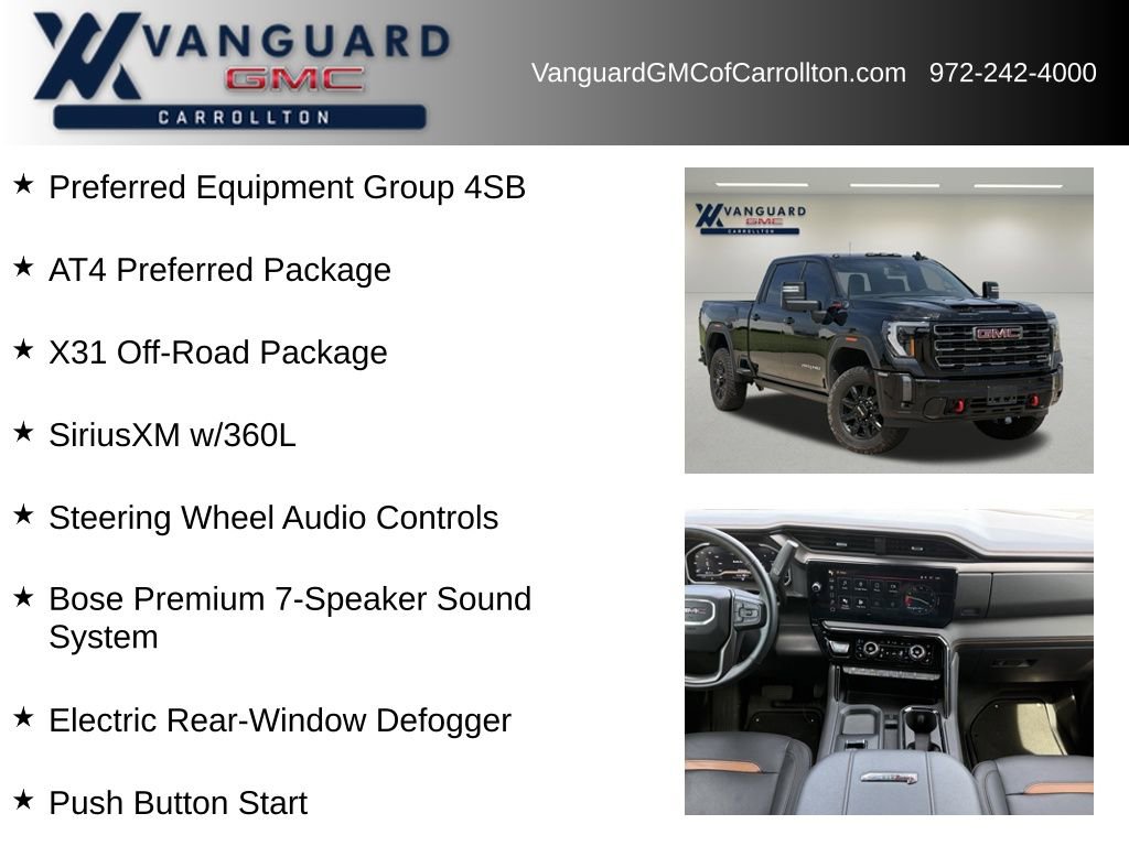 Used 2024 GMC Sierra 2500 AT4 w/ AT4 Preferred Package AWD/4WD image 6
