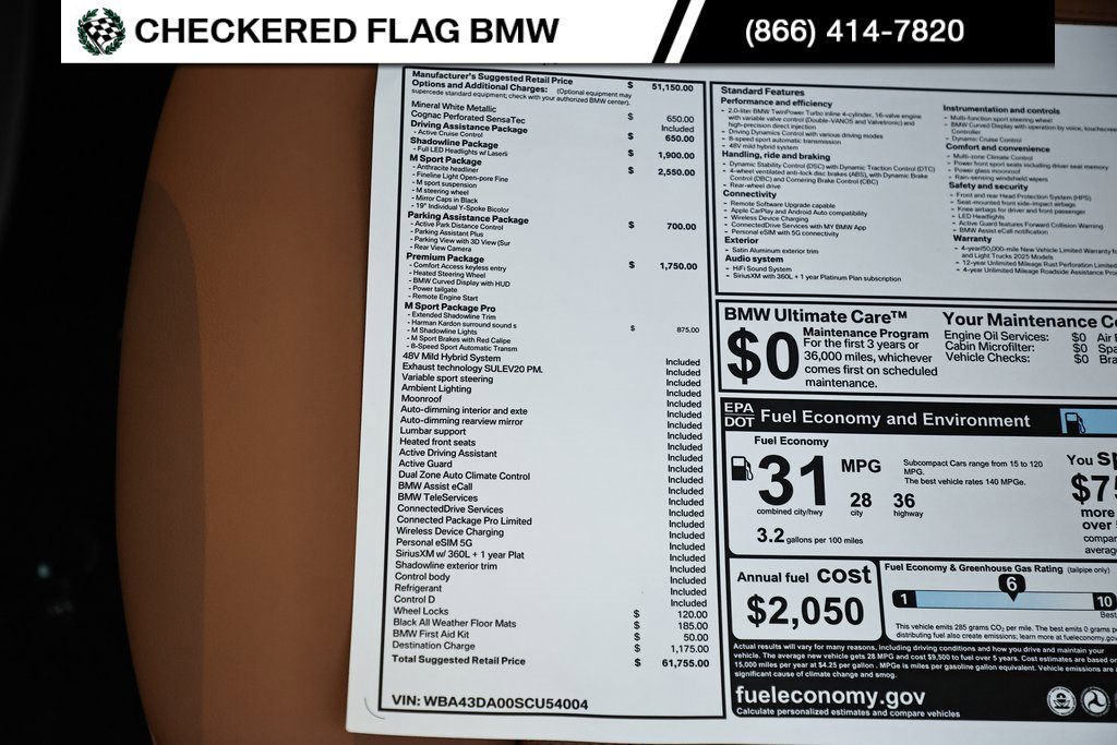 Certified 2025 BMW 430i Coupe w/ M Sport Package image 39