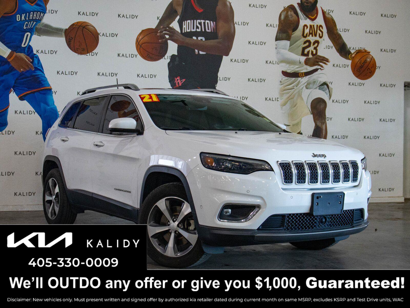 Used 2021 Jeep Cherokee Limited AWD/4WD image 1