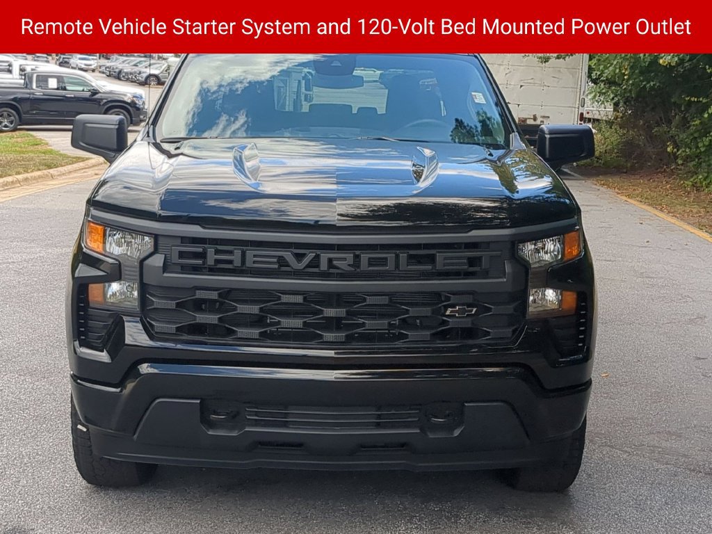 New 2026 Chevrolet Silverado 1500 Custom w/ Turbomax Blackout Package AWD/4WD image 11