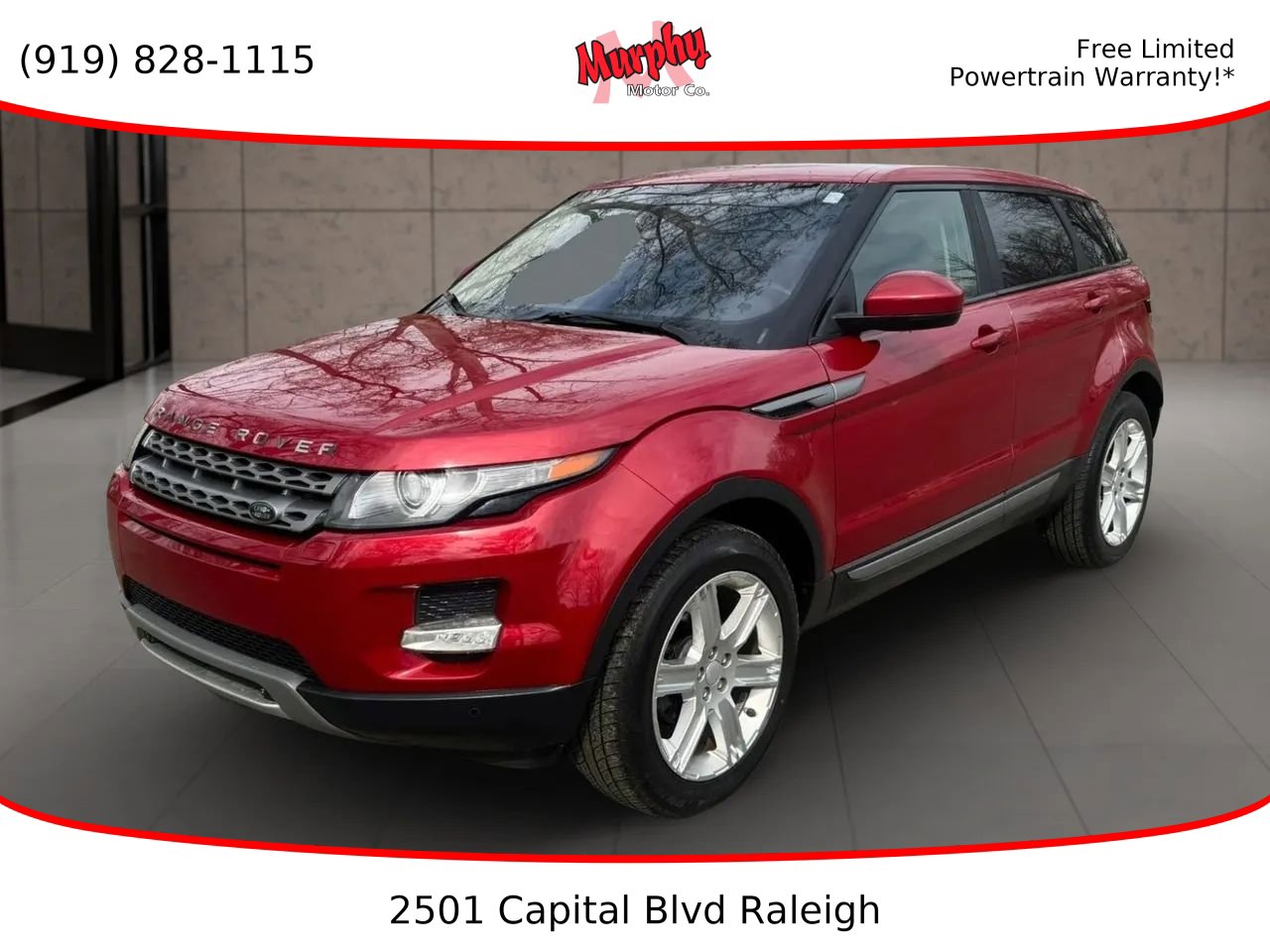 Used 2015 Land Rover Range Rover Evoque Pure Plus image 1