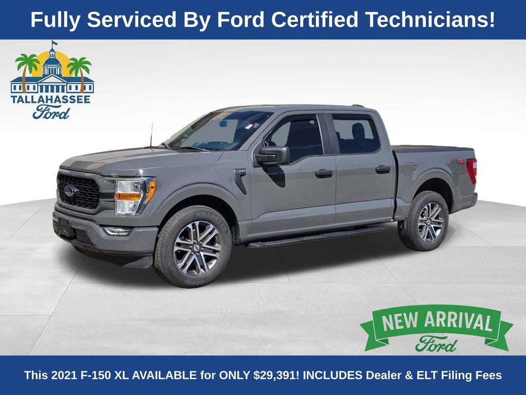 Used 2021 Ford F150 XL w/ STX Appearance Package RWD image 1