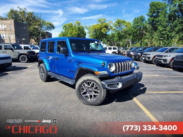 Certified 2026 Jeep Wrangler Unlimited Sahara w/ Safety Group AWD/4WD 360° Tour