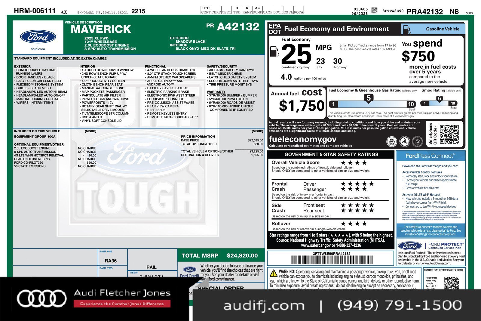 Used 2023 Ford Maverick XL image 3