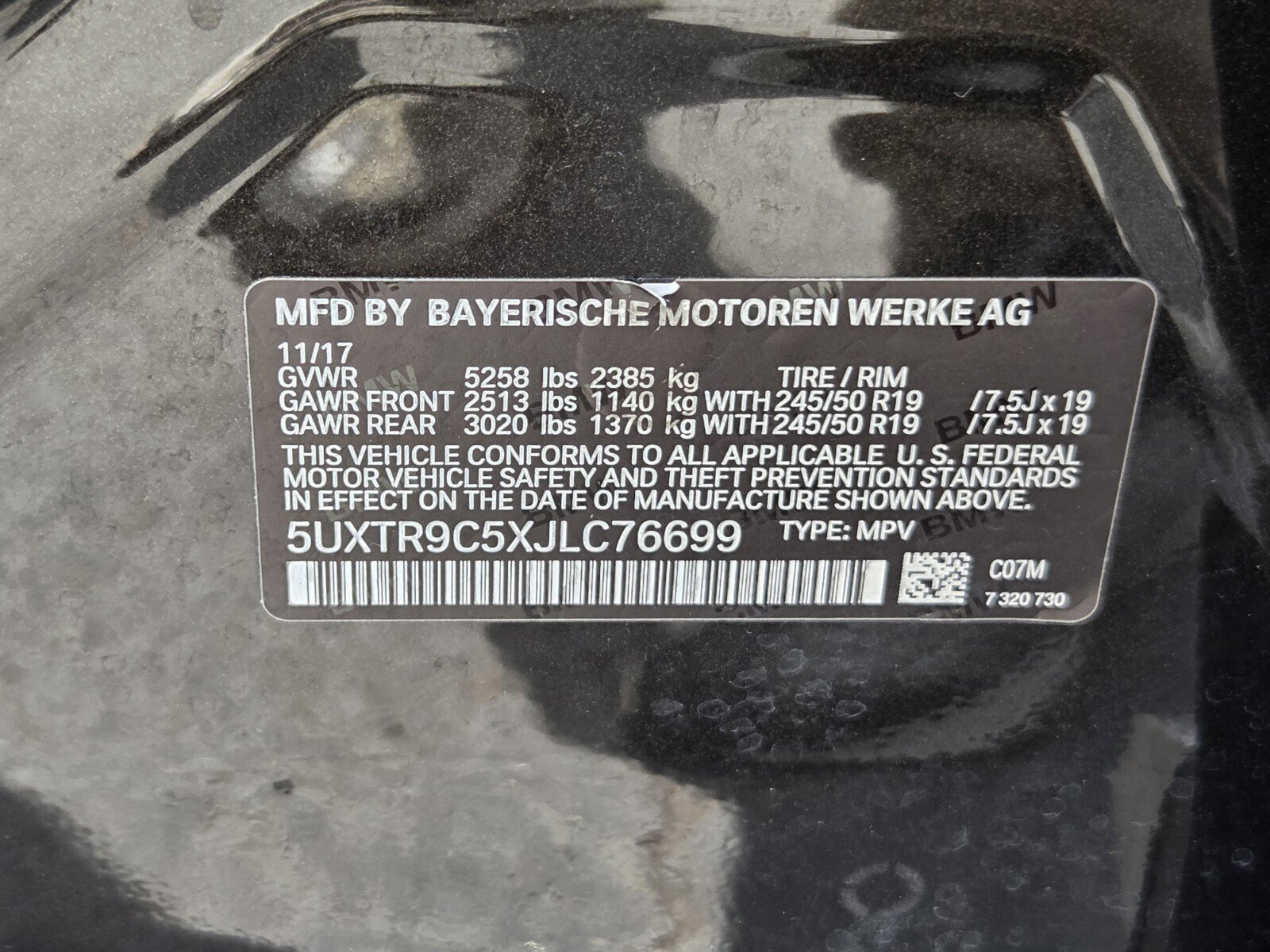 Used 2018 BMW X3 xDrive30i AWD/4WD image 9