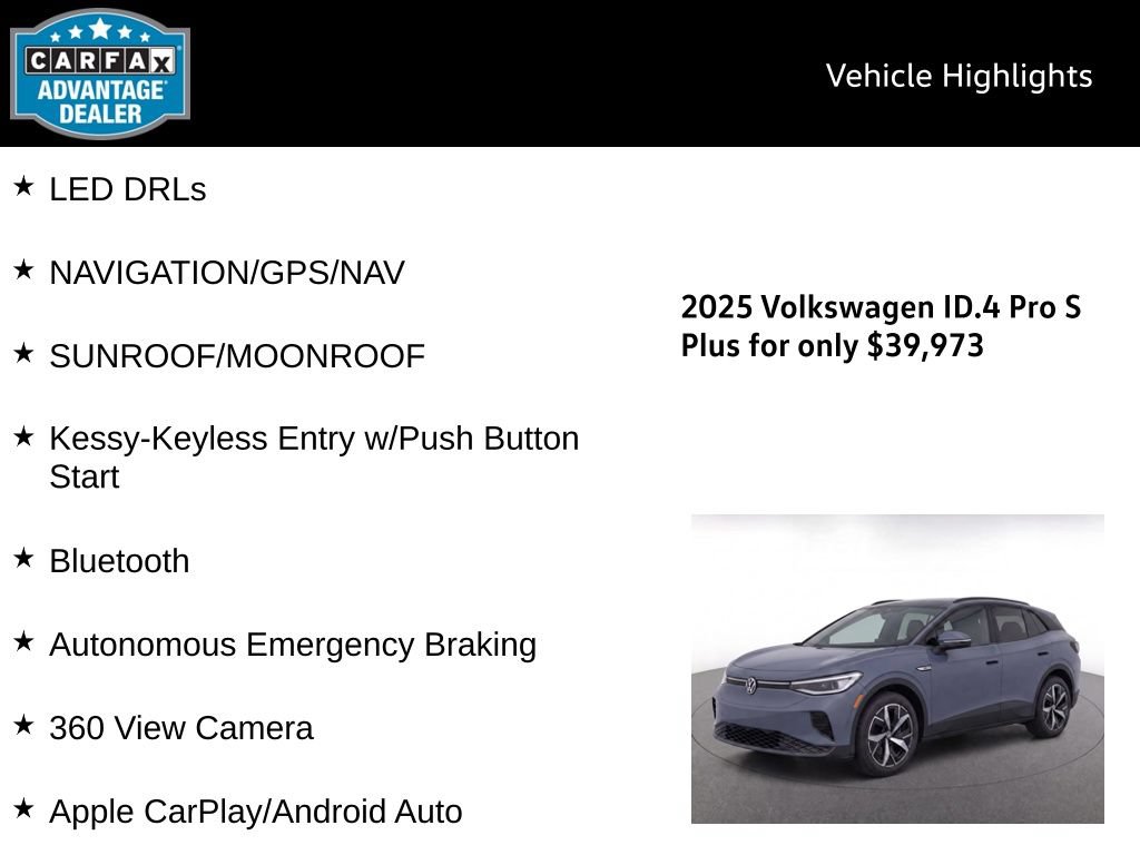 Certified 2025 Volkswagen ID.4 Pro S Plus AWD/4WD image 5
