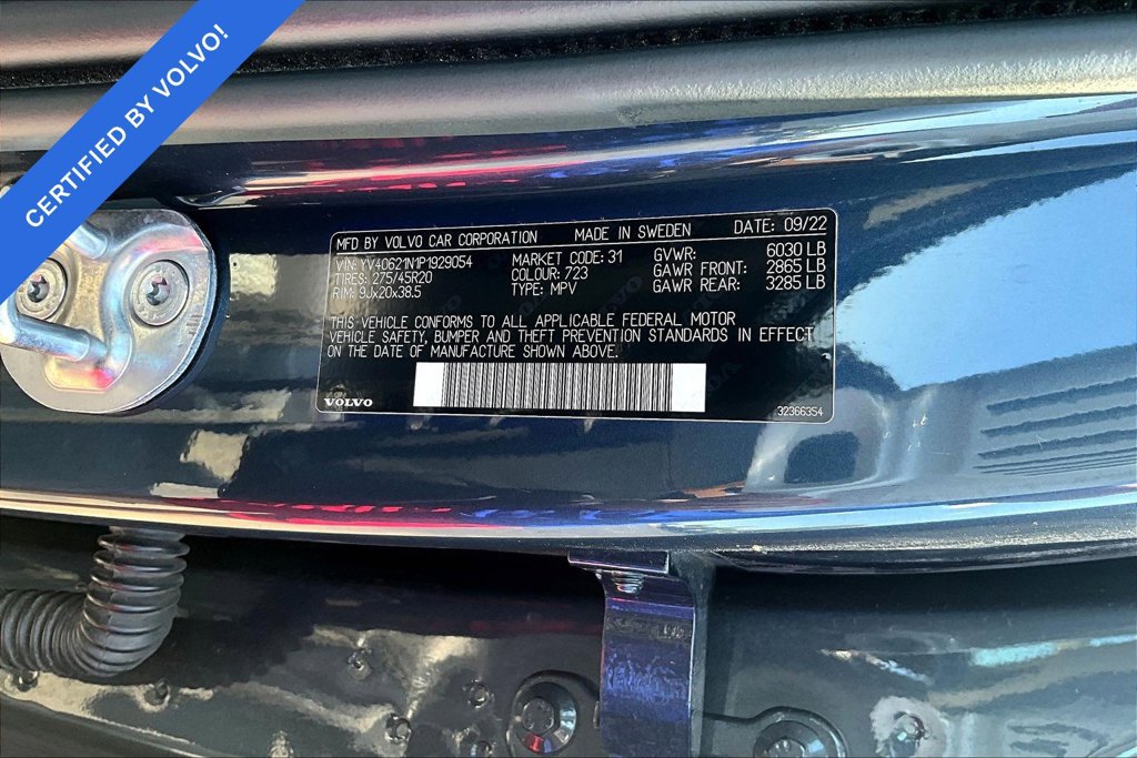 Used 2023 Volvo XC90 B6 Plus w/ Protection Package AWD/4WD image 18