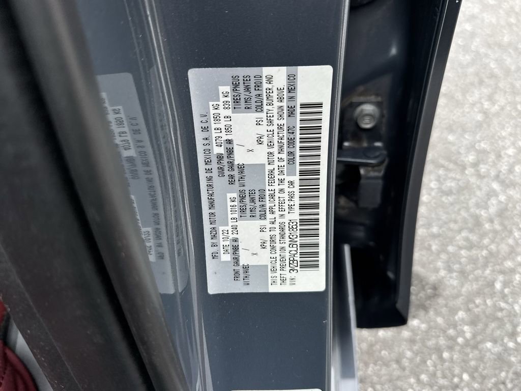 Certified 2022 MAZDA MAZDA3 s FWD image 60