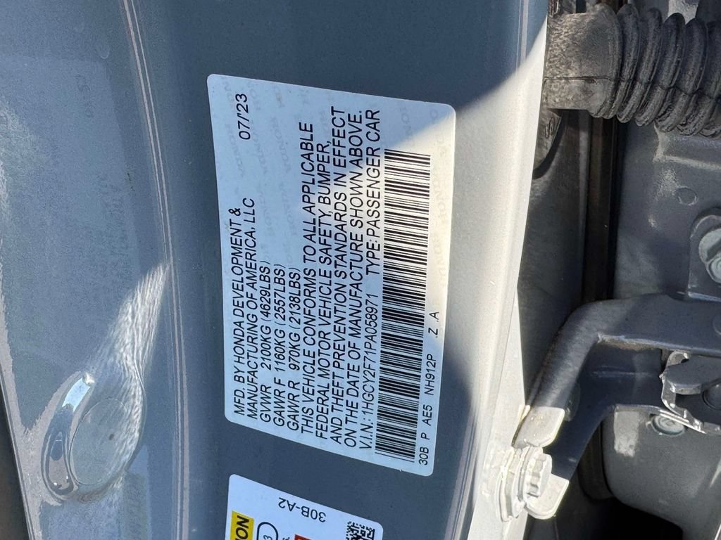 Certified 2023 Honda Accord Sport image 27