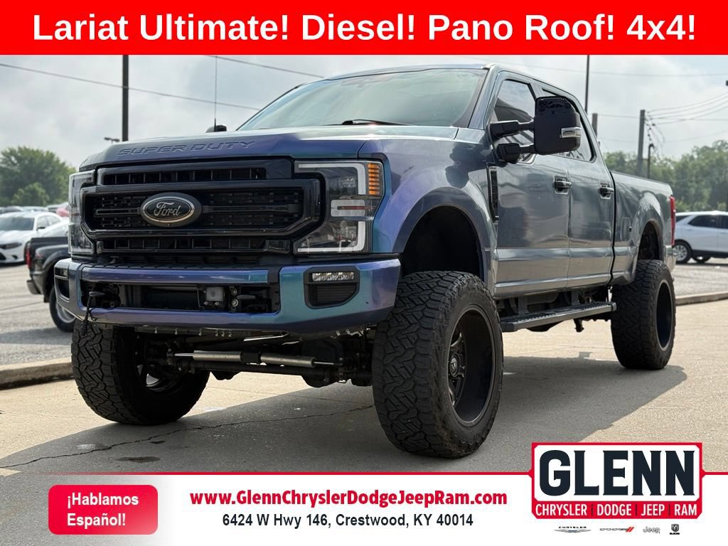 Used 2022 Ford F350 Lariat w/ Black Appearance Package AWD/4WD image 1