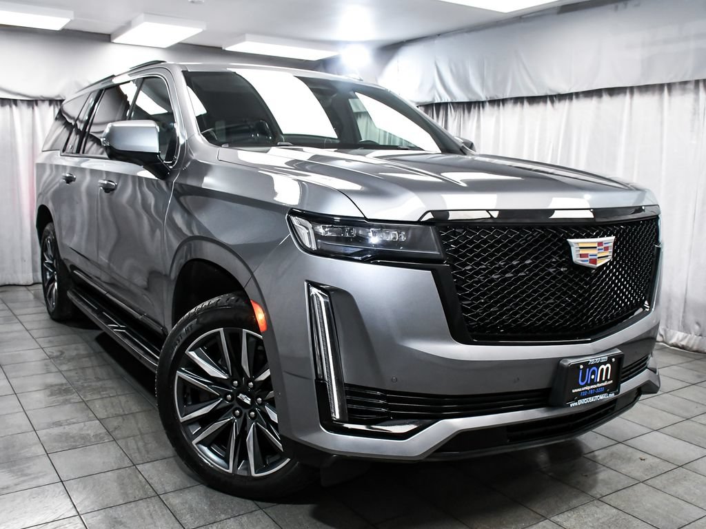 Used 2022 Cadillac Escalade ESV Sport w/ Touring Package AWD/4WD image 3