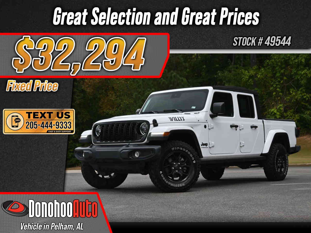 Used 2024 Jeep Gladiator Sport AWD/4WD image 1